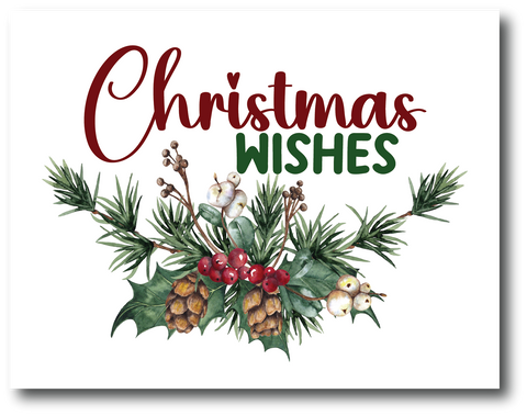 Christmas Wishes - Greeting Card