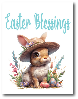 Easter Blessings - Greeting Card