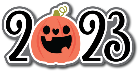 2023 - Scrapbook Page Title Die Cut