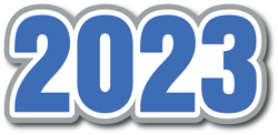 2023 - Scrapbook Page Title Sticker