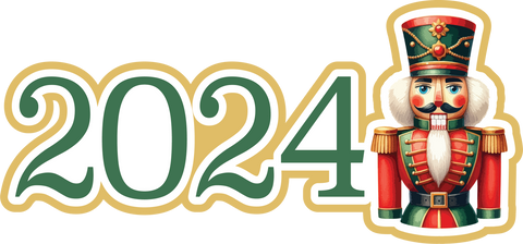 2024 - Nutcracker - Scrapbook Page Title Sticker