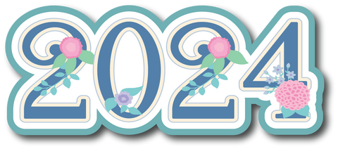 2024 - Scrapbook Page Title Die Cut
