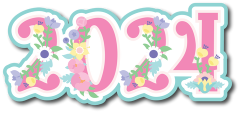 2024 - Scrapbook Page Title Sticker