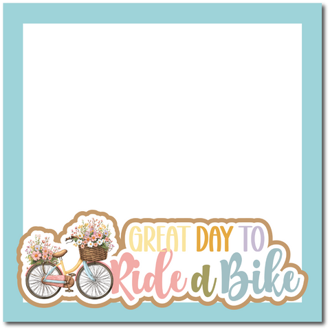 Fun Day at the Fair - Printed Premade Scrapbook Page 12x12 Layout