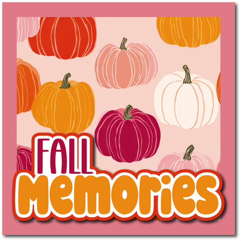 Fall Memories - Printed Premade Scrapbook Page 12x12 Layout