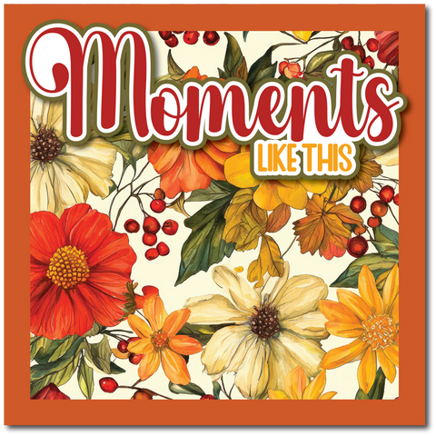 Fall Favorites - Printed Premade Scrapbook Page 12x12 Layout