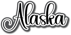 Alaska - Scrapbook Page Title Sticker
