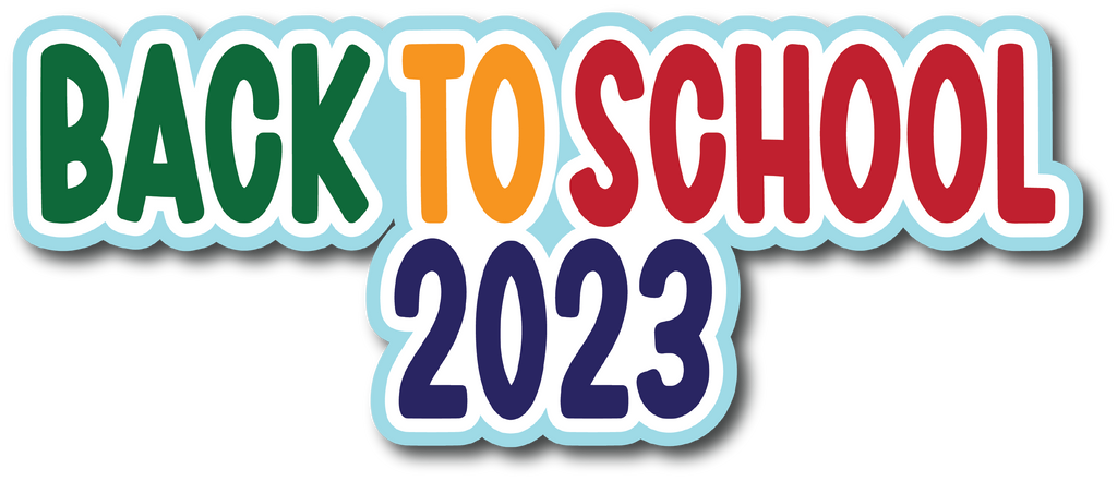 2024 - Scrapbook Page Title Sticker