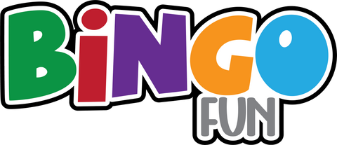 Bingo Fun - Scrapbook Page Title Die Cut