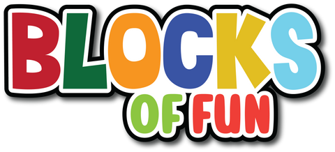 Blocks of Fun - Scrapbook Page Title Sticker