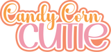Candy Corn Cutie - 2 Frames - Scrapbook Page Layered Overlay Kit