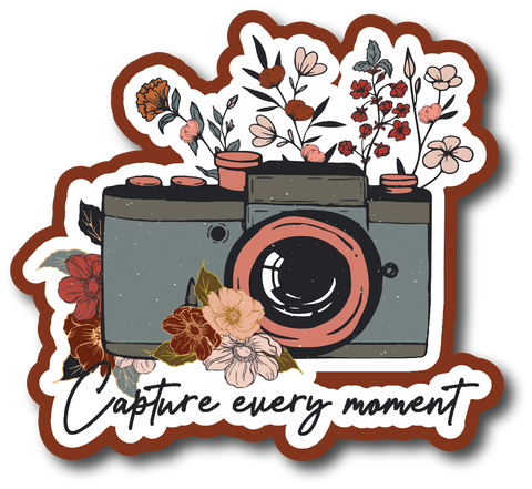 Capture Every Moment - Scrapbook Page Title Sticker