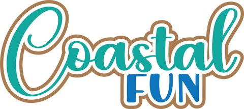 Coastal Fun - Digital Cut File - SVG - INSTANT DOWNLOAD