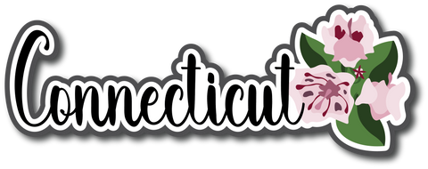 Connecticut - Scrapbook Page Title Sticker