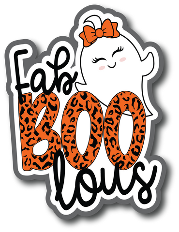 FabBOOlous - Scrapbook Page Title Die Cut