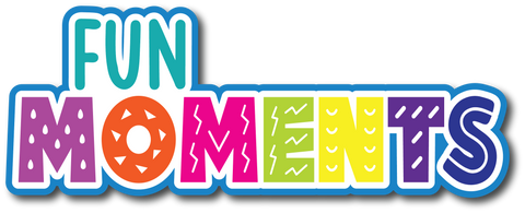 Fun Moments - Scrapbook Page Title Sticker