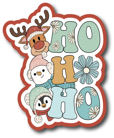 Ho Ho Ho - Scrapbook Page Title Sticker