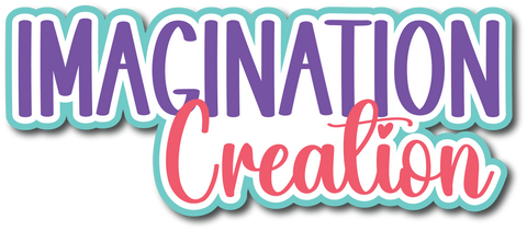 Imagination Creation - Scrapbook Page Title Sticker