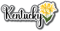 Kentucky - Scrapbook Page Title Die Cut
