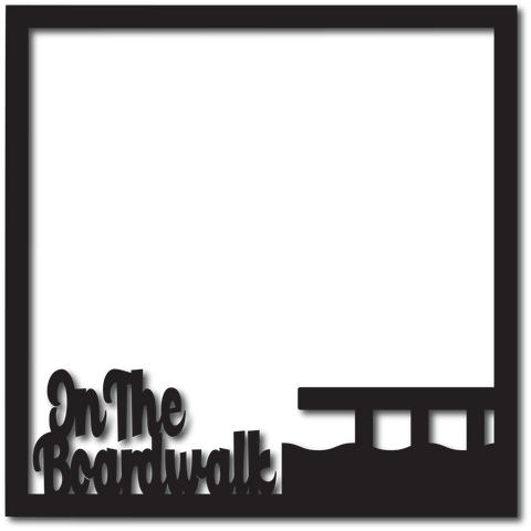 On the Boardwalk - Digital Cut File - SVG - INSTANT DOWNLOAD