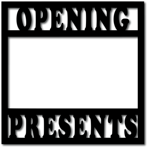 Opening Presents - Digital Cut File - SVG - INSTANT DOWNLOAD