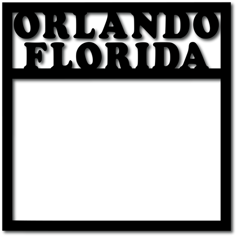 Orlando Florida - Digital Cut File - SVG - INSTANT DOWNLOAD