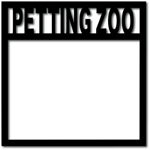 Petting Zoo - Digital Cut File - SVG - INSTANT DOWNLOAD