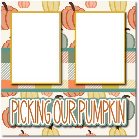 Our New Home - Printed Premade Scrapbook Page 12x12 Layout