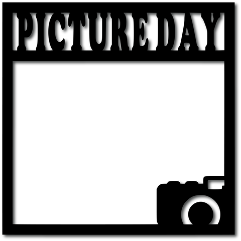 Picture Day - Digital Cut File - SVG - INSTANT DOWNLOAD