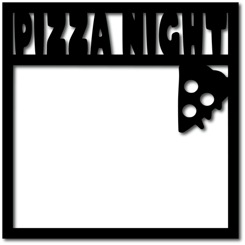 Pizza Night - Digital Cut File - SVG - INSTANT DOWNLOAD
