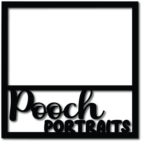 Pooch Portraits - Digital Cut File - SVG - INSTANT DOWNLOAD
