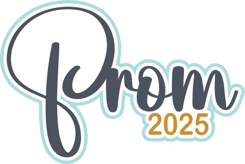 Prom 2025 - Scrapbook Page Title Sticker