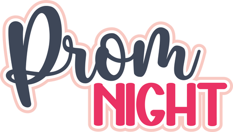 Prom Night - Scrapbook Page Title Sticker