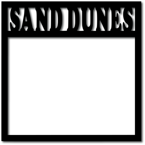 Sand Dunes - Digital Cut File - SVG - INSTANT DOWNLOAD