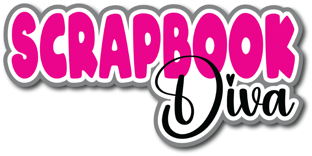 Scrapbook Diva Scrapbook Page Title Sticker Autumn's Crafty Corner