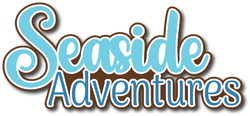 Seaside Adventures - Scrapbook Page Title Die Cut