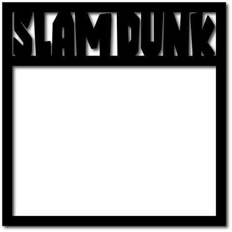 Slam Dunk - Digital Cut File - SVG - INSTANT DOWNLOAD