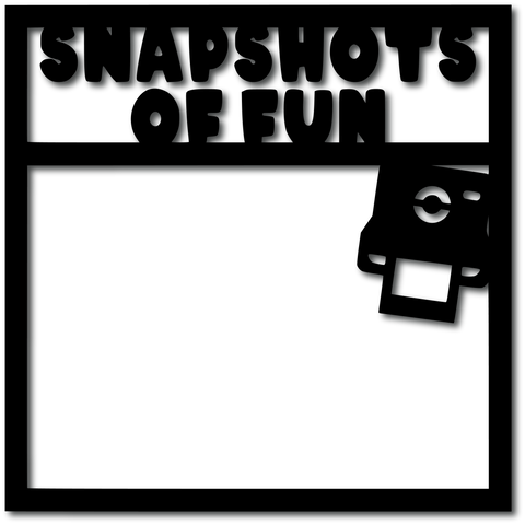 Snapshots - Digital Cut File - SVG - INSTANT DOWNLOAD