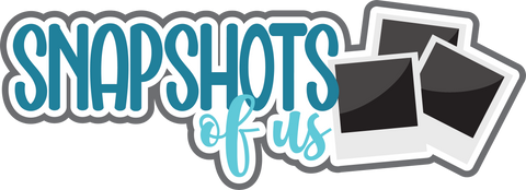 Snapshots of Us - Scrapbook Page Title Sticker