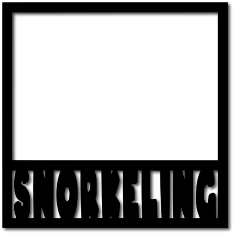Snorkeling - Digital Cut File - SVG - INSTANT DOWNLOAD