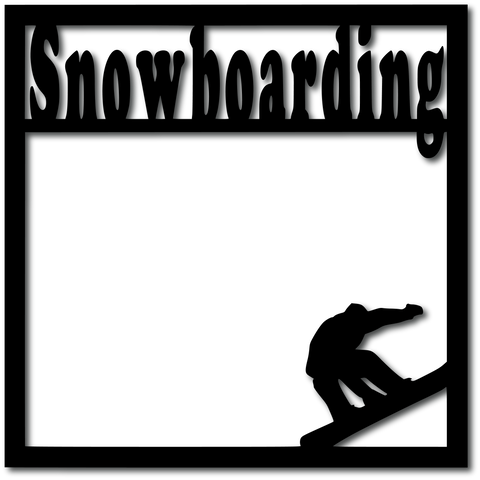 Snowboarding - Digital Cut File - SVG - INSTANT DOWNLOAD