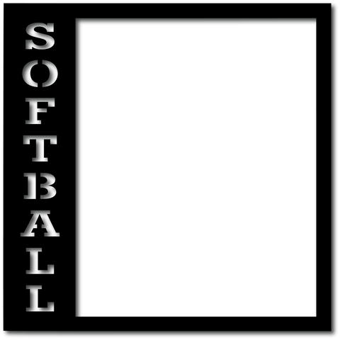 Softball - Digital Cut File - SVG - INSTANT DOWNLOAD