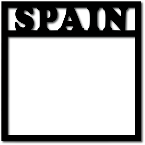 Spain - Digital Cut File - SVG - INSTANT DOWNLOAD