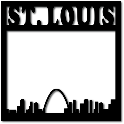 St. Louis Skyline - Digital Cut File - SVG - INSTANT DOWNLOAD