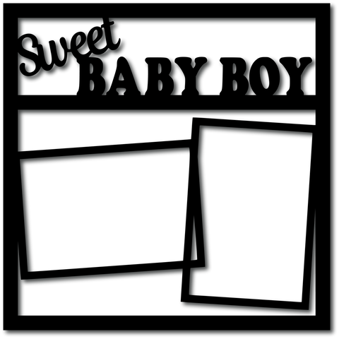 Sweet Baby Boy - Digital Cut File - SVG - INSTANT DOWNLOAD