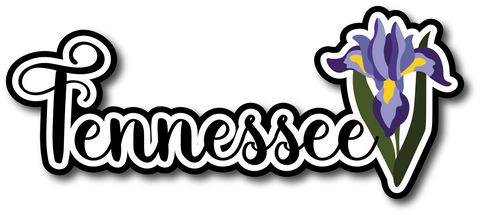 Tennessee - Scrapbook Page Title Sticker