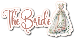 The Bride - Scrapbook Page Title Sticker