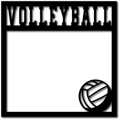 Volleyball - Digital Cut File - SVG - INSTANT DOWNLOAD