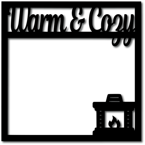 Warm & Cozy - Digital Cut File - SVG - INSTANT DOWNLOAD