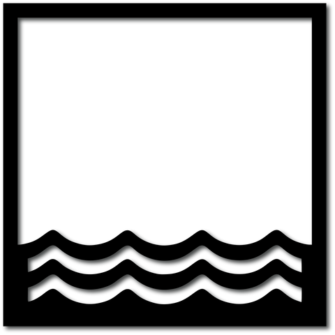 Waves - Digital Cut File - SVG - INSTANT DOWNLOAD